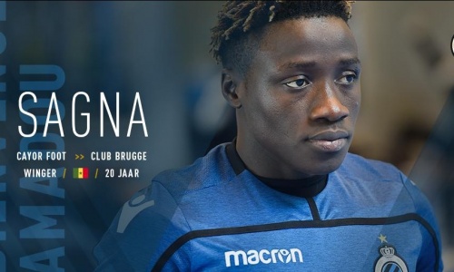 Mercato : Amadou Sagna (Cayor Foot) débarque au FC Bruges
