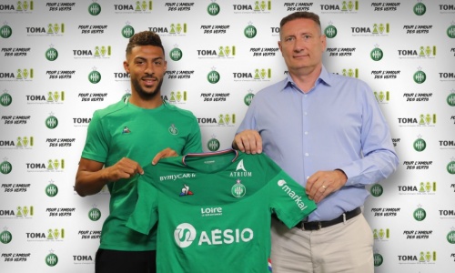 Mercato : Denis Bouanga atterrit à Saint-Etienne
