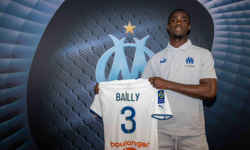 Mercato : Eric Bailly est un joueur de l’OM (Officiel)