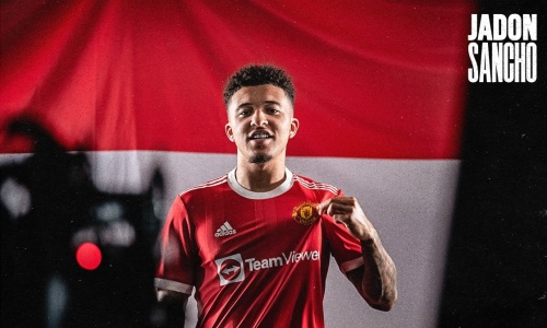 Mercato : Jadon Sancho rejoint Eric Bailly et Amad Diallo à United