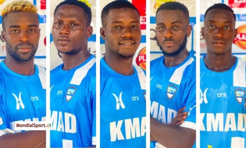 Mercato : LYS Sassandra présente 5 nouvelles recrues