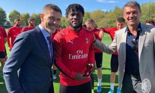 Milan AC : Franck Kessié Honoré par une légende du club