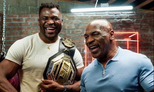 MMA : Quand Francis Ngannou prend des cours de boxe avec Mike Tyson