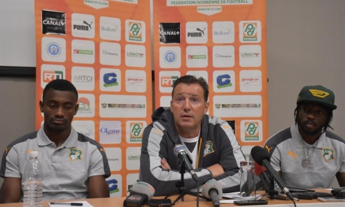 Mondial 2018 : La conférence de presse de Wilmots avant le déplacement au Gabon