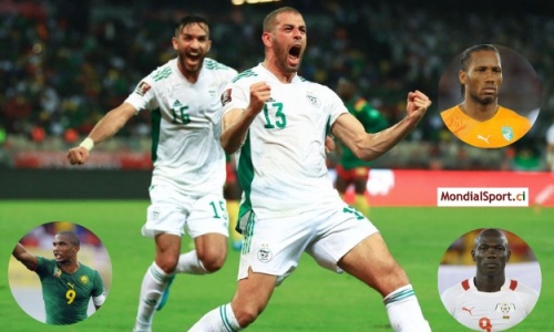 Mondial : Islam Slimani se rapproche d'un record détenu par Drogba, Eto’o et Dagano