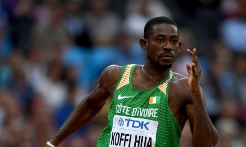 Mondiaux d’Athlétisme (200m) : Hua Wilfried ne passe pas les demies