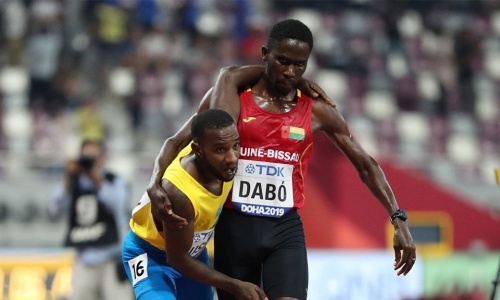 Mondiaux d’Athlétisme : Le geste salutaire d'un athlète Bissau-Guinéen pour aider un concurrent (vidéo)