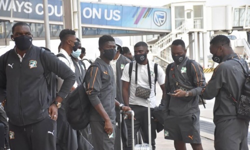 ‘‘Mozambique-Côte d’Ivoire’’ : Les Eléphants sont arrivés à Maputo (images)