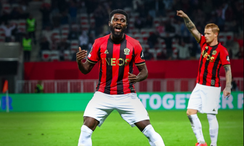 Nice : Jérémie Boga signe sa 2è réalisation en Ligue Europa