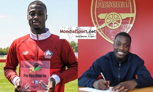 Nicolas Pépé dans le Top 5 des joueurs Africains de l’année