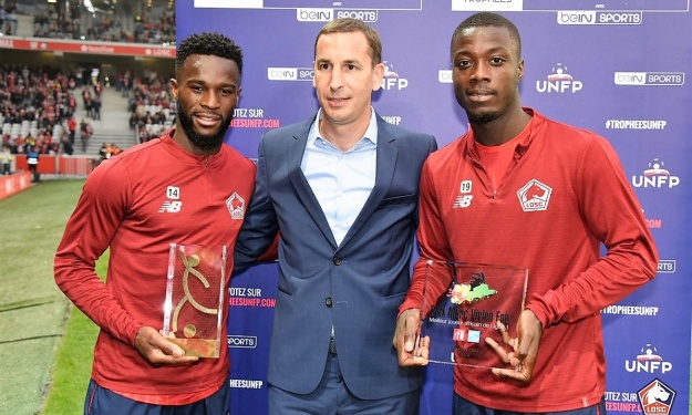 Nicolas Pépé devient le 3è Ivoirien à remporter le Prix Marc Vivien Foé