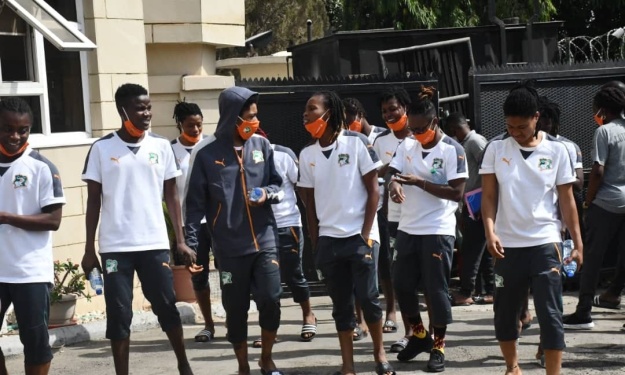 ‘‘Nigeria-Côte d’Ivoire’’ : Les images de la marche d’avant-match des Eléphantes