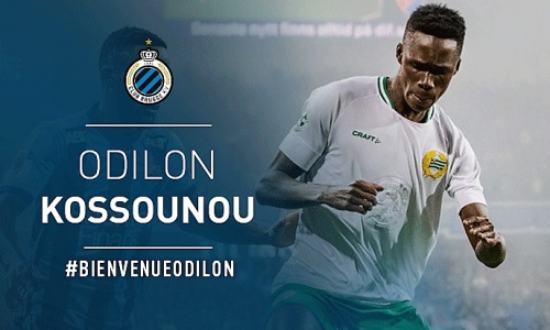 Odilon KOSSOUNOU signe au FC Bruges et devient le 1er ivoirien du club Belge