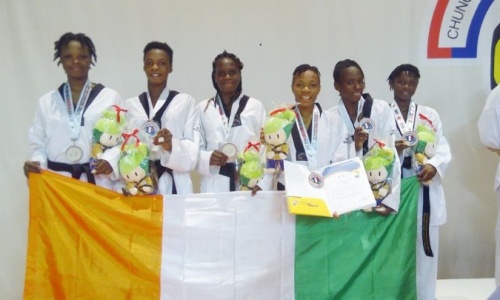 Open International de Corée : Mission accomplie pour les Éléphants Taekwondo’ins