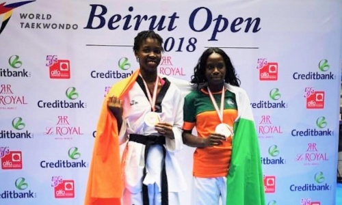Open International du Liban : EKPITINI Marie et IBO Koumba décrochent l’or