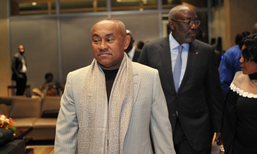 Organisation CAN 2021 & 2023 : Ahmad Ahmad (Pdt de la CAF) est à Abidjan
