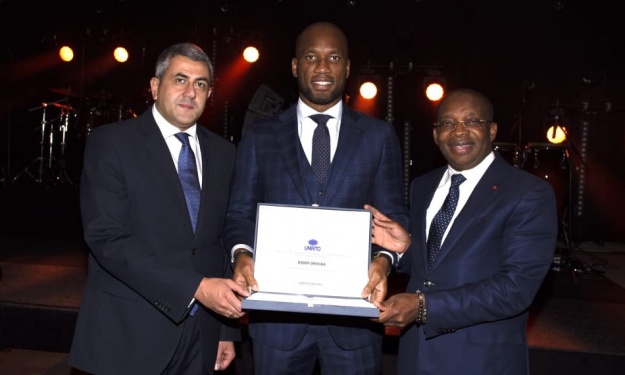 Organisation Mondiale du Tourisme : Drogba rejoint Aliko Dangoté et Lionel Messi