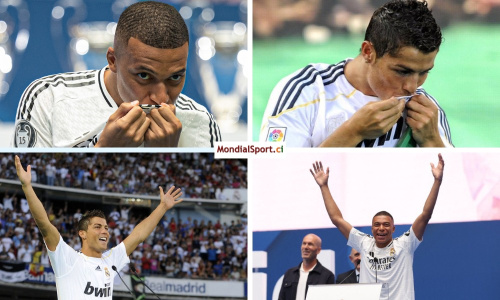‘‘Oui, je me suis inspiré de lui !’’ : Le clin d’œil de Mbappé à Ronaldo lors de sa présentation