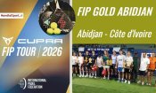 Padel : Abidjan reçoit le 1er FIP Gold en Afrique
