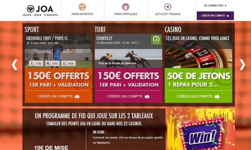 Paris Sportifs : Avis sur les Offres de JOA Online Sport