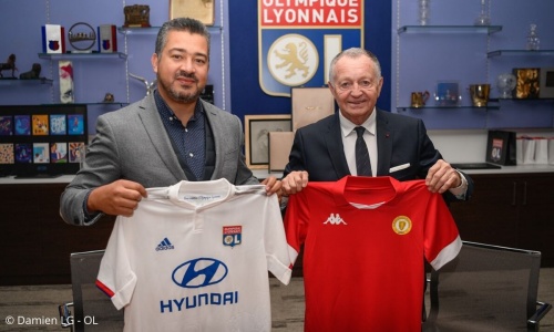 Partenariat entre Lyon et l'Académie Mohammed VI de Football (AMF)