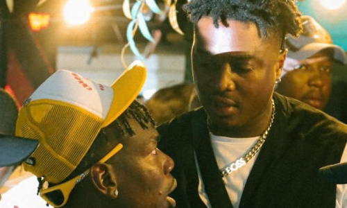 Paul Pogba et Yves Bissouma en séance studio avec la Team Paiya