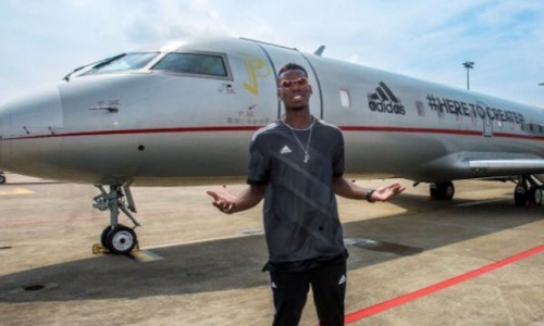 Paul Pogba s'offre un jet privé à 20M€, le même que celui de Cristiano Ronaldo