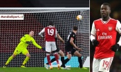 Pépé s’offre un somptueux but du pied droit et signe une stat incroyable en Europa League
