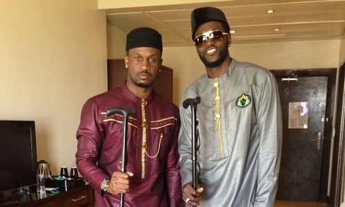 Potins: Emmanuel Adebayor au mariage des P-Square