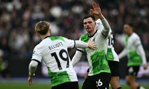 Premier League : accroché par West Ham, Liverpool s’éloigne davantage du titre