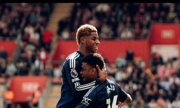 Premier League : Amad Diallo décisif avec Manchester United face au Southampton de Maxwel cornet