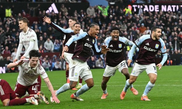 Premier League : Aston Villa fait chuter Arsenal
