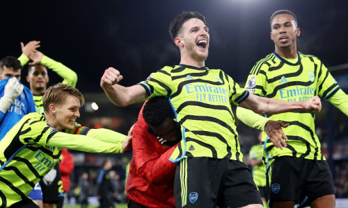 Premier League : Au bout d’un match fou, Arsenal vient à bout du promu Luton Town