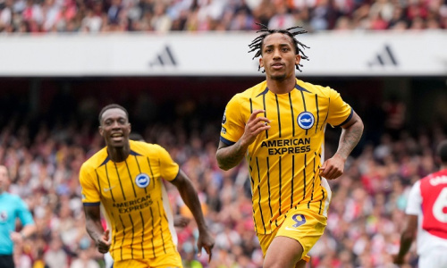 Premier League :  Brighton accroche Arsenal en ouverture de la 3è journée