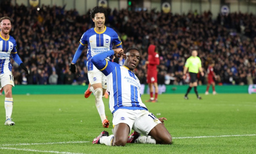 Premier League : Brighton se balade face à Liverpool