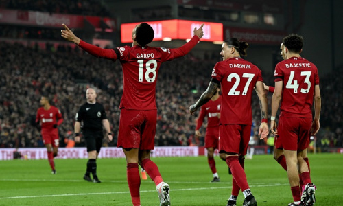 Premier League : Liverpool remporte le derby de la Mersey face à Everton