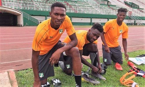 Prep. CAN U23 : Les Eléphants Olympiques s’entraînent sans Sangaré Ibrahim (Images)