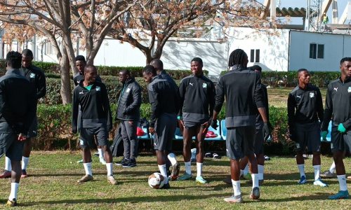 Prépa. CHAN 2022 : les Eléphants locaux ont effectué leur dernière séance d'entraînement en Tunisie