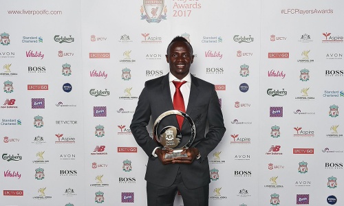 Prix : Sadio Mané élu meilleur joueur de la saison à Liverpool !