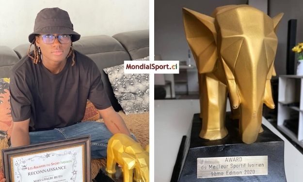 Prix Sport Plus : Gbagbi Ruth élue meilleure athlète de l’année