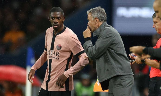 PSG : Luis Enrique écarte Ousmane Dembélé