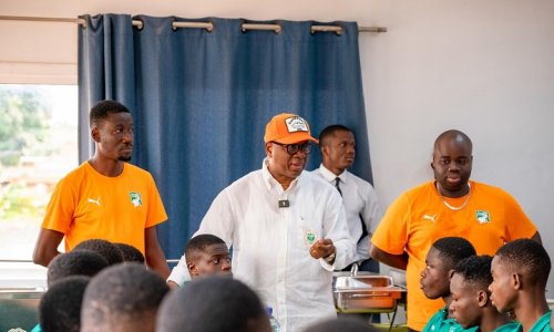 Qualifications CAN U17 (UFOA-B) : Yacine Idriss Diallo galvanise les Eléphanteaux avant le choc face au Ghana