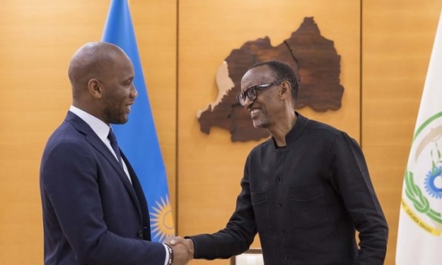 Quand Drogba évoquait les Présidents Paul Kagame et George Weah, ses contacts VIP