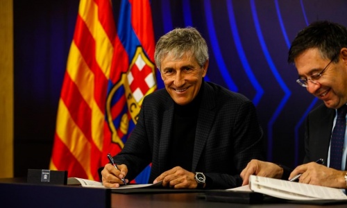 Quique Setién : ‘‘Hier, j'étais dans mon village avec les vaches. Aujourd'hui, je suis entraîneur du Barça’’