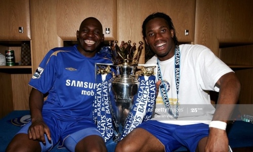 Réélu à la vice-Présidence de la FIFPRO, Geremi Njitap reçoit les félicitations de Didier Drogba