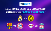 Remake de la dernière finale et plus encore : pariez sur les chocs de la 3ᵉ journée de la Ligue des champions !