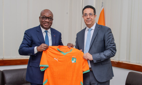 Rencontre entre le Président de la FIF et l'Ambassadeur de la Tunisie