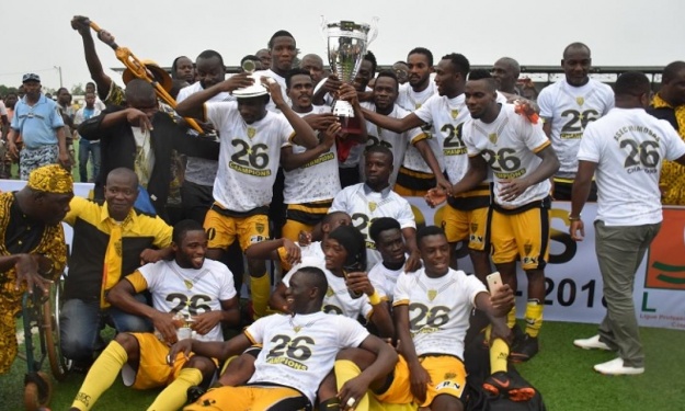 Résultats et classement final du championnat Ivoirien saison 2017-2018