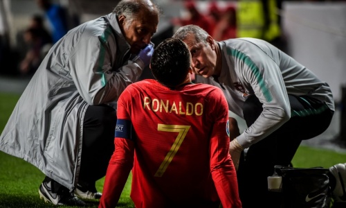 Ronaldo se blesse à environ 2 semaines du quart de finale aller de la C1