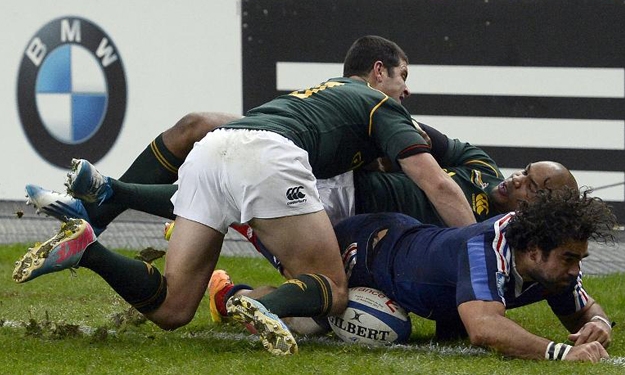 Rugby : l'Afrique du Sud "plaque" tout espoir de révolte chez les Bleus !